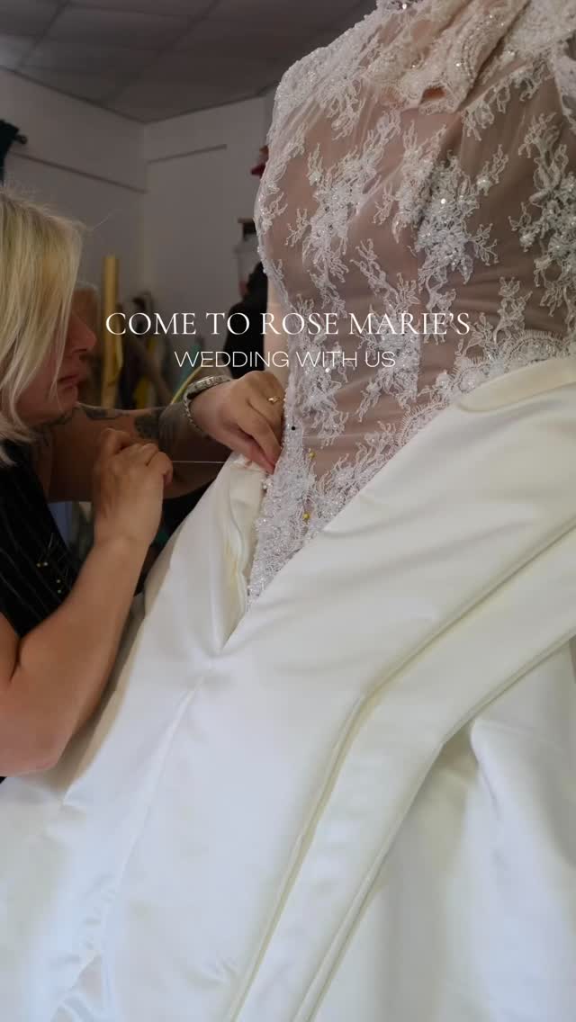 The final touches ✨🤍
After months of designing, creating and perfecting every detail, this was one of the very last moments Helen Marie spent with Rose Marie’s bespoke wedding gown before it left the boutique. Designed and handcrafted especially for Rose Marie by our founder and designer, Helen Marie, this gown was truly one of a kind.
Rose Marie’s dad arrived to collect the dress, ready for the next chapter of its journey.
On the wedding day, Ocianna and Gracie, bridal stylists from Eternally Yours Bridal, met Rose Marie at her wedding venue to help her into her gown and ensure everything ran smoothly. From transporting the dress safely to making sure she was comfortable and picture-perfect before heading to the church, every detail was taken care of.
We’re so delighted to say the day was absolutely beautiful and everything went exactly to plan. Seeing Rose Marie walk down the aisle in a gown created just for her was such a special moment for our entire team.
We were also honoured to create the Mother of the Bride’s dress and the bridesmaid dresses, bringing the whole bridal vision together beautifully. ✨
A huge thank you to the incredible suppliers who helped make the day so special:
🤍 @kr._hair
🤍 @stephaniemua_
🤍 @khanstudioz
Congratulations again, Rose Marie. Thank you for trusting us to be part of your love story. ✨
#RealBride #BespokeBride #WeddingDressDesigner #BridalBoutique