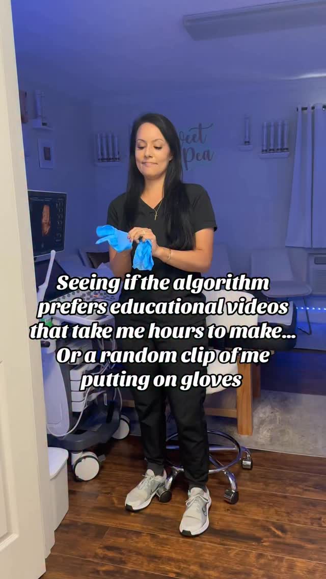 13 years of experience as a sonographer, but apparently this is what Gen Z wants. 😅