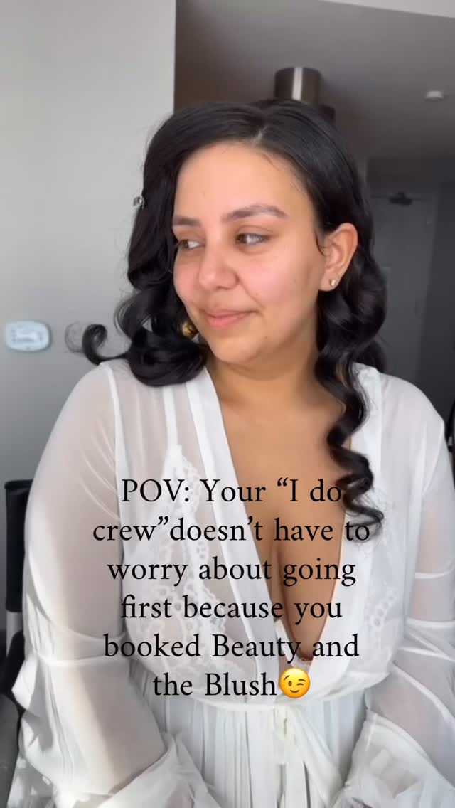 When you book with Beauty and the Blush we ensure that before we leave everyone looks STUNNING!!
We add an additional touch up time block at the end of ALL our schedules to make sure your “I do crew” is 📸 ready!!
So whether you go first or last you will never have to worry.
SAVE & SHARE with your bride friend🤩
💄Yessy & ✂️Jeni
#weddingtimeline #pictureperfect #weddingready #softglam #naturalglam