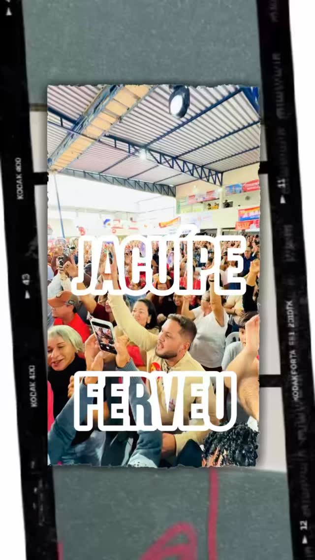 Ipirá ferveu! 🔥✊
A Bacia do Jacuípe apareceu!