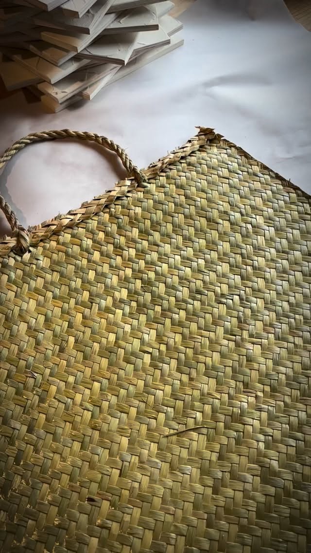 Clocking the new thaaangs 🤏🏼🔥 #creative #whakapapa #maori #weave #contemporaryart