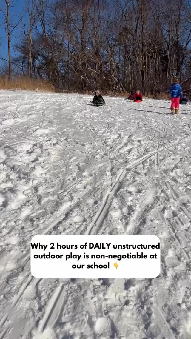 What if the key to better focus, creativity, and emotional resilience wasn’t more worksheets, but more unstructured outdoor play? Right now, children are struggling in ways we can’t ignore: ~ Creativity is declining. Studies show kids are less able to think outside the box than they were 30 years ago. ~ Emotional regulation is weaker. More children are struggling with anxiety, frustration, and impulsivity. ~ Stress levels are higher than ever. The pressure of long school hours, rigid schedules, and constant testing is taking a toll. Instead of doubling down on academics, what if we did the opposite? At our microschool, we prioritize 2 hours of outdoor unstructured play daily for our mixed-age Sparks studio (ages 4-7/8) and also regularly for ages 8-11. And the benefits speak for themselves: ~ Creativity soars. Open-ended play strengthens problem-solving, imagination, and innovation-key skills for academic success. ~ Emotional regulation improves. Nature, movement, and social play help kids manage big feelings and build resilience. ~ Stress melts away. Play releases endorphins, reduces cortisol, and makes learning joyful again. The research is clear: more play = better learning. Is your child getting enough time to be a child?