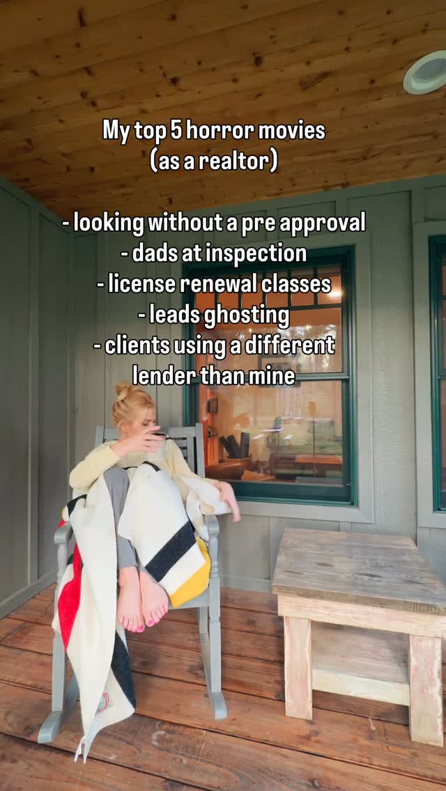 The real estate jump scares are real 😭
Some things are scarier than a horror movie… and somehow they all happen during a transaction.
Realtors, which one did I miss? 👀
Follow @livewhereyouplay for more in this series✨
Hi, I’m Annie. Want to scale your business, grow online, and stop overthinking content? Comment GLITTER for my free content guide💌
#realtorhumor #realestatehumor #bendoregon #oregonrealtor #realtorlife