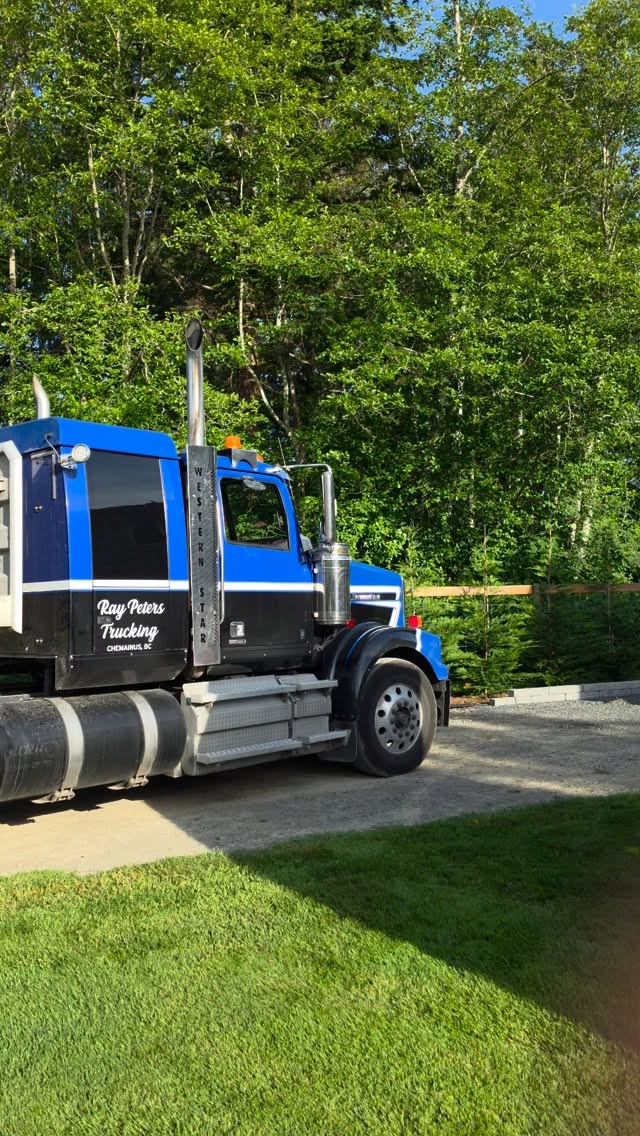 One-Trip 40ft container delivery. Always exciting, especially in tight residential area!