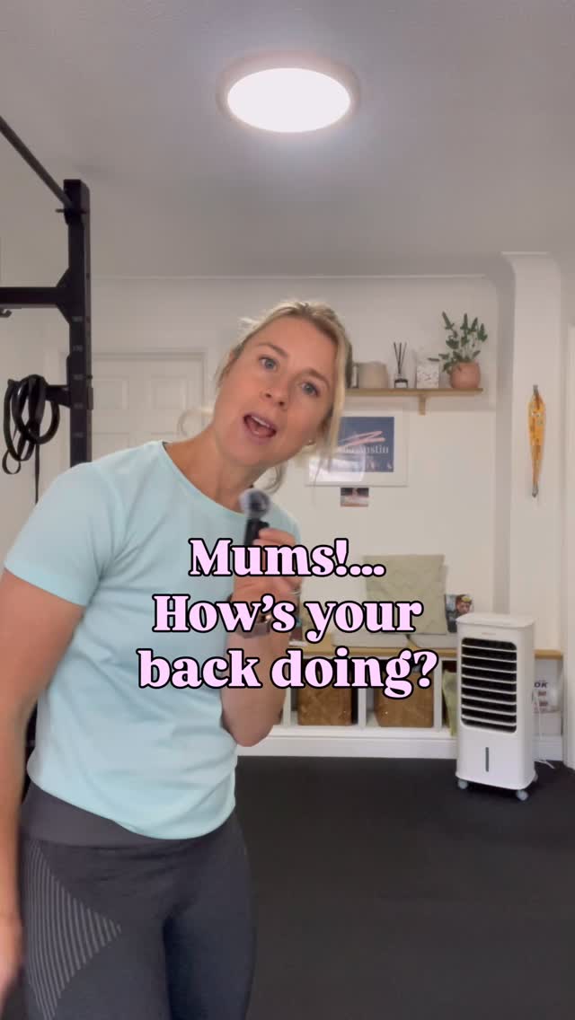 😖Sore back?! Here’s why👇🏼
There are a gazillion amazing, happy experiences during motherhood, but back pain definitely isn’t one of them!
Lengthened posterior chain muscles and separated abdominals causes weakness in our bodies. As we hold our babies, our backs tend to take a lot of the load, so strengthening exercises are important (when we feel ready; seek guidance if possible).
Happy to help if you have any questions about these.
Em x
#postpartumexercises #exrcisesformums #poastpartumbadback