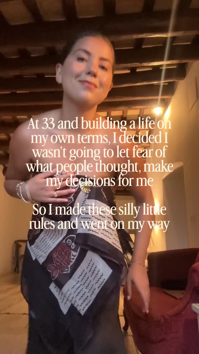 Two years ago, at 33 and starting to build a life on my own terms, here are the silly little rules that stopped fear of other people’s opinions from running the show:
There’s a Portuguese phrase “god gave us eyes to look” that I love that I apply to anyone with opinions on my life, let them look, I’ll keep doing what feels good to me. People are going to have views whether I ask for them or not. That’s on them, not on me.
I’m a funny melting pot… cautious and risk averse in some moments, completely “you don’t ask you don’t get” in others. When fear creeps in I come back to this: I am resilient. I’ve been through bloody hard things. I’ve grown from every single one of them and I’ll keep choosing myself.
I reevaluated who I really wanted around me and who I share my goals and dreams with. I’m beyond lucky to have supportive friends and family and at this stage of building something that matters to me, that inner circle matters more than ever.
Follow along if this is resonating👇
#lifebydesign #careerchangeforwomen #intentionalliving #boundaries #pivotpoint