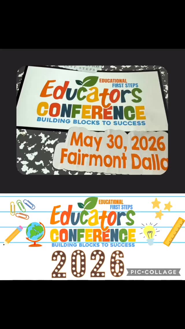 Learning, connecting, and getting inspired! ✨ We had a fantastic time at the EFS Educators Conference this past weekend. 🌟 Filled with fresh ideas, inspiring conversations, and innovative strategies to help young learners thrive. We’re excited to bring this energy and knowledge back to the classroom and continue making a positive impact every day! 🌈📚 #earlycareandeducation #ProfessionalGrowth #InspiredLearning #knowledgeispower #littlescholarsdfw