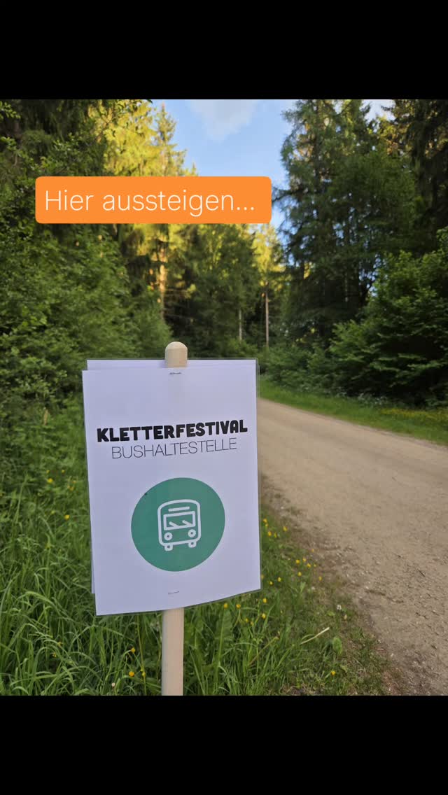 Mit dem Kletter-Shuttle vom @kletterfestival zu über 30 Felsen! 💫
Zum Beispiel in 15 min 🚌 + 3 min 👣 zum 🧗🏾♀️ an den Krottenseer Turm / zur Maximilianswand.
#ecopointclimbing
@kletterfestival @vgn_freizeit