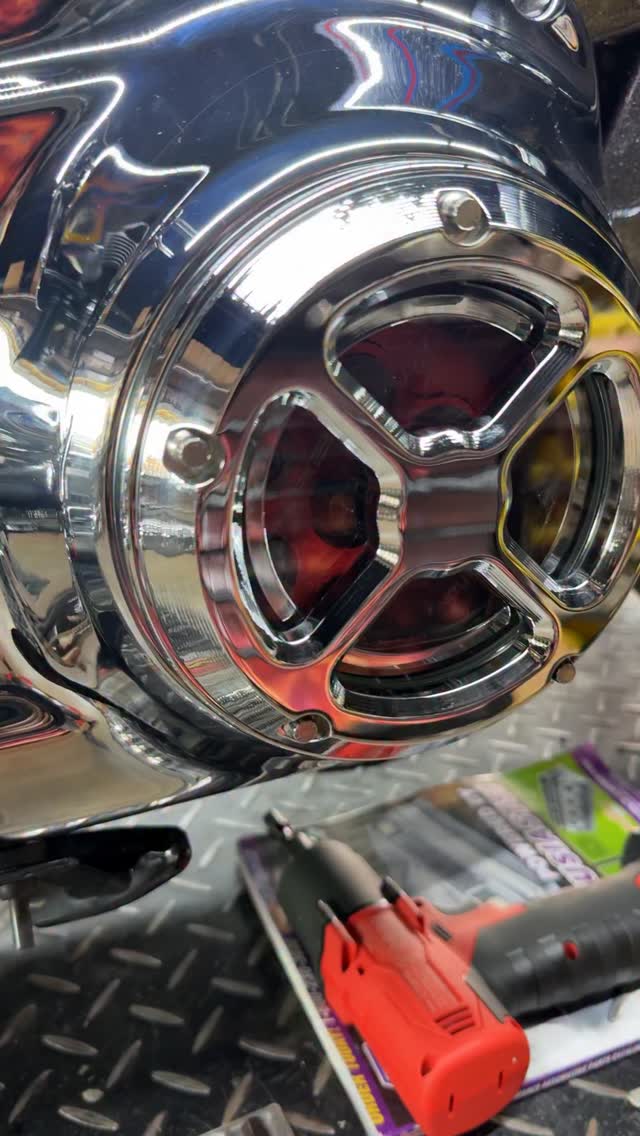 Chrome X and raw X SOLD! We did a custom see through derby cover for the Born Free build. So to make it worth while we did a few more one off see through derby covers for 2019-up softails. We have these and a few other logos you can check out in our stories. Raw/machine finish are $200 shipped inside the USA, outside that pays actual shipping cost. Chrome derbys, $225 shipped inside USA. Hit me up with a DM to order. I have one of each style.