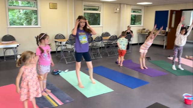 A spontaneous yoga flow! I just LOVE this from the May workshop. The group learned some ocean themed yoga poses and then put them together to create a flow - which they led as a group and I stepped back.
Can you spot the shell? The waves? The sea snake?
Yoga enables creativity, movement and fun. I love that the age range is so broad within this group but they all tried and did the movements in their way. ❤️🧘♀️
#yogaflow #childrensyoga #thegrowconcept #holidayclubs
