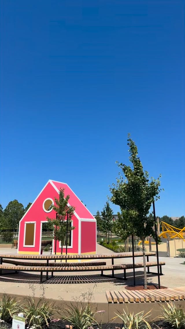 We recently checked out San Ramon’s newest gem, Heritage Park, and it did not disappoint! This beautiful new park features open green spaces, a nature-inspired playground, gardens, picnic areas, and the incredible Little Big House, a giant interactive art installation that invites children to explore, imagine, and play. It’s easy to see why this intentionally designed park is already becoming a local favorite.
After exploring, we headed over to one of our family’s favorite spots, the interactive fountain and misting pad at City Center Bishop Ranch. There’s nothing better than cooling off with some water play on a warm summer day!
We wrapped up the adventure with a delicious lunch and left with happy hearts and another wonderful day! #510families #bayareakidsactivities #bayareakids #eastbaykids #eastbaymoms