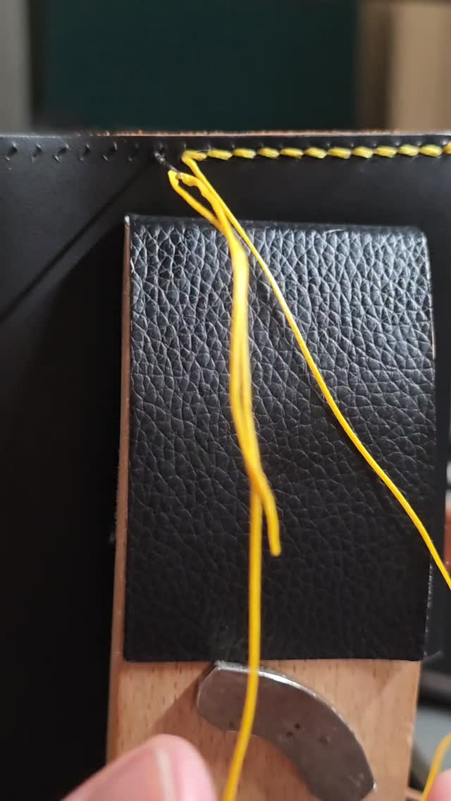 #leathercraft #tips for your #saddlestitch
