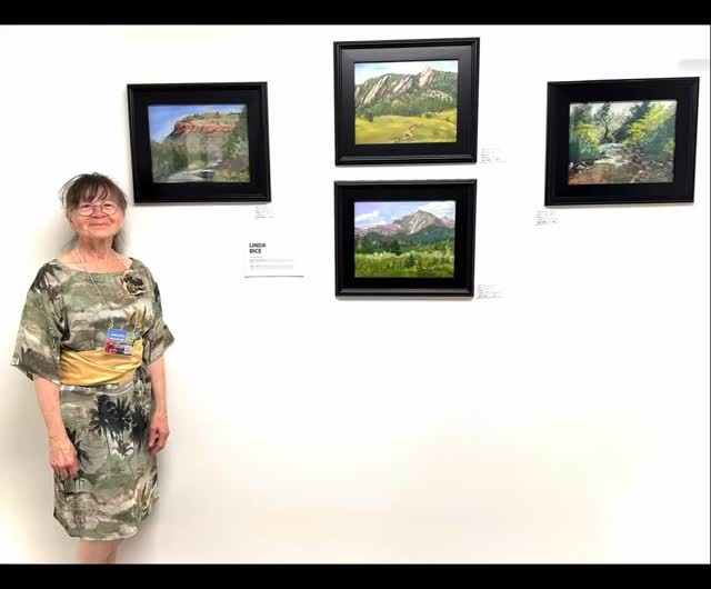 Last night’s reception for the Plein Air Festival was awesome. Open Studios team did a great job, working like crazy to get the whole show hung and a great food spread set up. Sooo many people showed up and yes, paintings were sold - quite a few actually. If you missed it, the show is going to be up until the end of July at the PARK Coworking facility on 14th Street right next to the Boulder Theatre so there is still time to see the still over 200 paintings. @openstudiosboulder