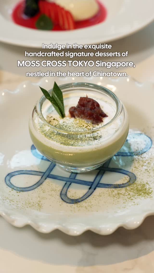 Escape the bustle of Chinatown and indulge in a refined dessert experience within our elegant dining space.
Where tradition meets modern sensibility, each of our signature desserts is thoughtfully handcrafted and best enjoyed with the perfect pairing.
Choose from two curated afternoon sets:
✨ DESSERT & DRINK SET | S$16.90++ per person
One signature dessert paired with your choice of:
• Coffee
• Tea
• Juice
• Soft Drink
🍷 DESSERT & WINE SET | S$22.90++ per person
One signature dessert paired with your choice of:
• House Red Wine
• House White Wine
• Beer
• Selected Cocktail
🍰 Signature Dessert Selection
• Matcha Mousse Cake — Smooth, rich layers of premium matcha
• Apple Tart — Caramelised apples served with vanilla ice cream
• Berry Panna Cotta — Silky and delicately tart
• Grape Panna Cotta — Topped with fresh seasonal grapes
• Crème Brûlée — Silky vanilla custard beneath a crisp caramelised crust
• Chocolate Lava Cake — Warm molten chocolate served with ice cream
• Signature Tiramisu Sphere — Espresso-infused indulgence with a refined touch
• Chocolate Ice Cream — Rich chocolate paired with crumble and fresh fruits
• Yuzu Sorbet — Refreshing citrus notes complemented by seasonal fruits
Available daily from 2:00 PM to 6:00 PM.
We invite you to join us for a delightful afternoon with friends or a well deserved moment of indulgence for yourself.
*Menu items are subject to daily availability and seasonal ingredients.
📍Available at MOSS CROSS TOKYO Singapore
181 South Bridge Rd, #02-01 Capri by Fraser China Square
Dine-in only | Reservation via Chope
Don’t forget to tag us during your visit!📸