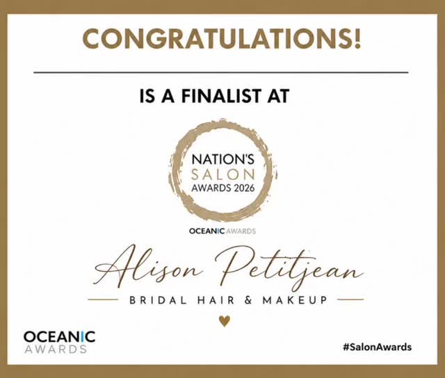 ✨ NATIONAL FINALIST 2026 ✨
I’m incredibly grateful and excited to share that Alison Petitjean Bridal Hair & Makeup has been named a National Finalist in the Nation’s Salon Awards 2026! 🤍
To be recognised in the Makeup Artist Customer Service Award category is especially meaningful to me because customer experience has always been at the heart of everything I do.
From the moment a bride enquires to the moment she walks down the aisle, my goal has always been to make every client feel calm, confident, beautiful and completely looked after. Knowing that this has been recognised at a national level means more than I can put into words.
From starting out as a young Saturday girl sweeping salon floors, to building my own luxury bridal business and now becoming a multi-award national finalist, it has been an incredible journey and one I am so grateful for.
Thank you to every bride, client, wedding supplier, friend and family member who has supported me along the way. Your recommendations, reviews, kind words and continued support mean everything. 💖
If you have a moment and would like to support me, I would be so grateful for your vote.
https://www.surveymonkey.com/r/NationsSalonAwards2026
✨ Category: Makeup Artist Customer Service Award
✨ Entry Number: 16
✨ Business Name: Alison Petitjean Bridal Hair & Makeup
Thank you from the bottom of my heart for being part of this journey. 🫶
#NationalFinalist #NationsSalonAwards #CustomerServiceAward #MakeupArtist #BridalHairAndMakeup LuxuryBridalBeauty NorthEastBrides AwardWinning BridalMakeupArtist BridalHairSpecialist AlisonPetitjeanBridalHairAndMakeup