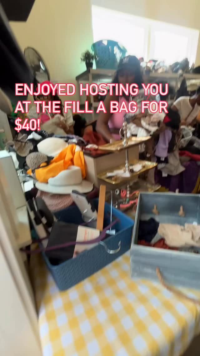 WOW… YOU ALL SHOWED UP!
A huge THANK YOU to all the amazing thrifters, treasure hunters, resellers, and fabulous shoppers who came out to this past Sunday’s Fill-A-Bag for $40 Sale at Fia’s Fabulous Finds. We absolutely loved hosting you!
An incredible 317 bags were filled with clothing, shoes, purses, home goods, accessories, beauty, and hidden gems. While there may have been a few small wait times, we truly hope it was worth it and that you walked away with some unforgettable treasures.
Now here’s the fun part… Did you score an amazing find?
We want to see your treasures! Post your favorite Fill-A-Bag find on Instagram or Facebook, tag Fia’s Fabulous Finds by Fia, and receive a $5 coupon for your next thrifting visit! Show off your fabulous outfit, designer score, unique home find, or one-of-a-kind treasure. We cannot wait to see what you found!
Already counting down to the next sale? The next Fill-A-Bag for $40 Sale is expected to return in early September, so be sure to follow Fia’s Fabulous Finds by Fia for the official date announcement.
Need your thrift fix before then? We’ve got you covered!
Starting Tuesday, June 16, join us for our brand-new Two for $5 Tuesday Sale in the back room!
Every Tuesday from 12 PM – 7 PM ONLY:
• Back room items are 2 for $5
• Or just $3 per piece
Come dig, thrift, discover, and score amazing deals every single Tuesday. The treasures are waiting!
Fia’s Fabulous Finds
843 Upshur Street NW, Washington, DC#dcthrifting #fabulousfindsbyfia #petworthdc #petworth #sustainablefashion