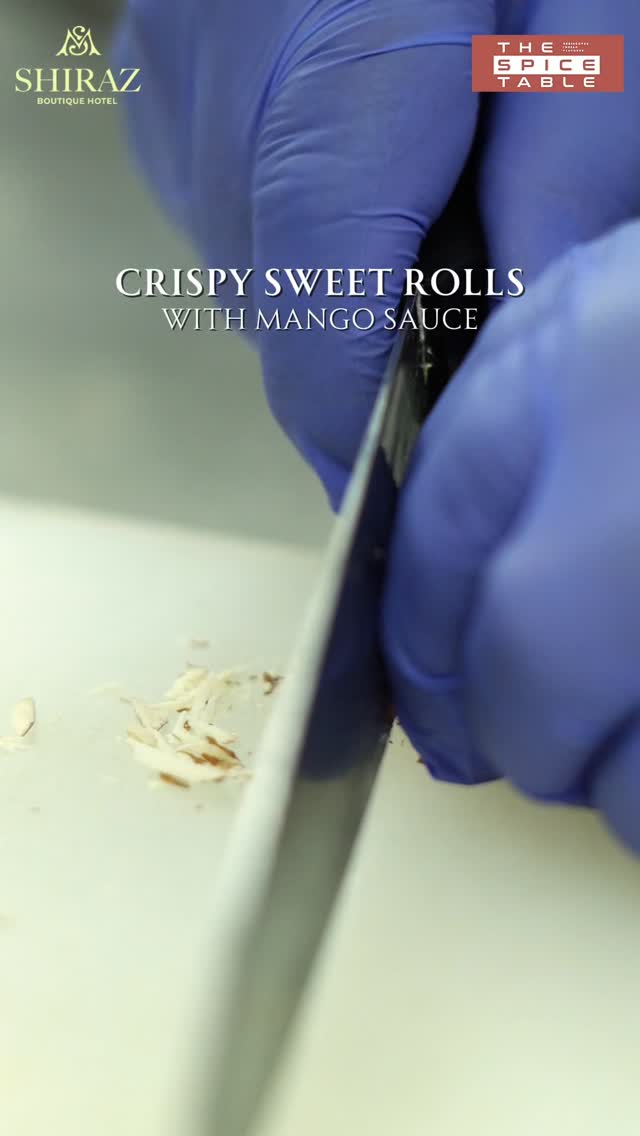 Crispy on the outside, luscious on the inside.
Meet our Crispy Sweet Rolls with Mango Sauce — the perfect blend of crunch, sweetness, and mango magic. 🍯💛
Every bite brings together golden crisp layers and a silky mango drizzle that's made for summer indulgence.
Part of our Seasonal Summer Edits, now serving at The Spice Table.
( Crispy Sweet Rolls | Mango Sauce | Seasonal Summer Edits | Summer Desserts | Mango Fest | Dessert Lovers | Sweet Indulgence | The Spice Table | Shiraz Boutique Hotel | Gourmet Desserts )
#SeasonalSummerEdits #MangoFest #CrispySweetRolls #TheSpiceTable #ShirazBoutiqueHotel