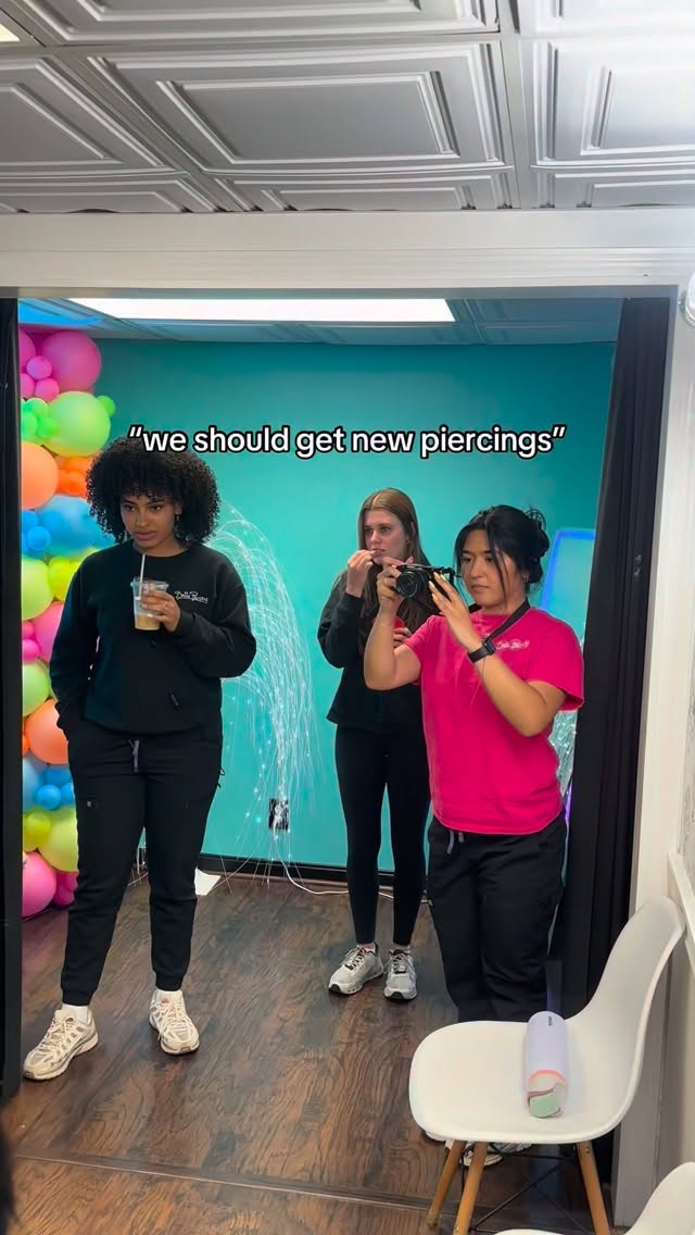wait that’s the best idea ever!! come see us! #piercing #bellapiercing #womenowned #jewelry #columbus
