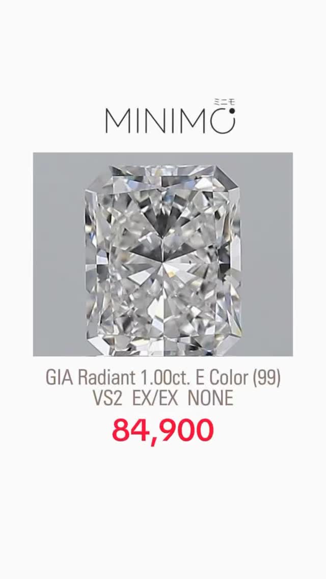 Radiant - GIA 1.00ct. E color (99) VS2 EX/EX NONE - 84,900 THB ✨💎
.
✅ เพชรแท้ธรรมชาติ Natural Diamond ใบเซอร์ GIA - ไม่มี BGM (No Brown/Green/Milky)
✅ มีรูป / VDO / ใบเซอร์ ให้ชมเพื่อความมั่นใจก่อนสั่งครับ
✅ เรานำเข้าเพชรเอง ไม่ผ่านคนกลาง ราคามิตรภาพครับ
✅ เพชรสเปคอื่นๆ สั่งได้เหมือนกันนะครับ ทักมาสอบถามกันก่อนได้ครับ
.
มีบริการขึ้นตัวเรือนในราคาพิเศษ ทองแท้ ยินดีให้คำปรึกษาครับ
.
หน้าร้านติด BTS ศาลาแดง /MRT สีลมพร้อมบริการหลังการขายทุกเรื่อง ดูแลลูกค้ามาแล้วกว่าสองพันคู่ ชมรีวิวจากลูกค้าได้ที่ >> https://www.minimojewelry.com/testimonial
.
ดูแบบแหวนทั้งหมดได้ที่ —> https://www.minimojewelry.com/weddingringsdesign
.
** แถมฟรี เลเซอร์สลักชื่อ เลือก Font ที่ชอบได้
** พร้อมกล่องแหวนสวยๆสำหรับเข้าพิธี
.
💎 Inbox: m.me/minimo.jewelry
💎 Line: @minimo.jewelry (มี @)
💎 Web: http://minimojewelry.com
💎 Call: 092-456-9509
.
** เนื่องจากงานของทางร้านเป็นงานสั่งทำตามความต้องการของลูกค้า ราคาจึงอาจมีการปรับเปลี่ยนตามดีไซน์ สเปคเพชร ไซส์แหวน และราคาทอง/เพชร ในแต่ละช่วงเวลาครับ
.
#minimojewelry #แหวนคู่ #แหวนแต่งงาน #แหวนเพชร #เพชรแท้ธรรมชาติ
