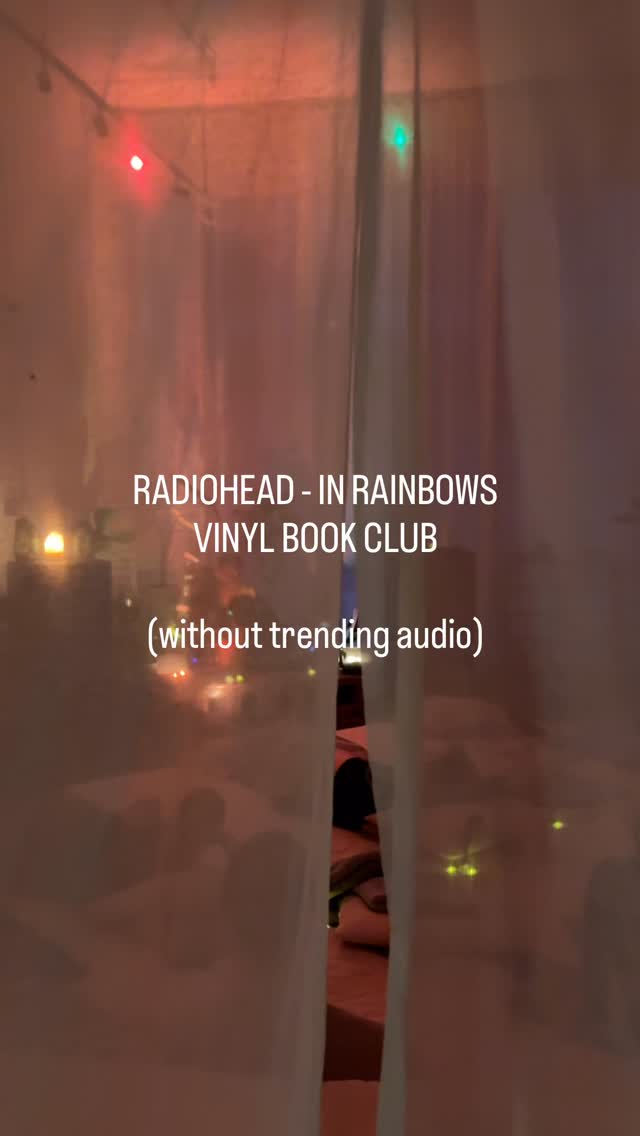 any Radiohead fans fancy another deep listening session and curated conversation at our vinyl book club?
drop us a comment if you’re interested and we’ll announce a date soon!
ARTAL by Majoris Music
#radiohead #vinylcollectionpost #deeplistening #listeningspace