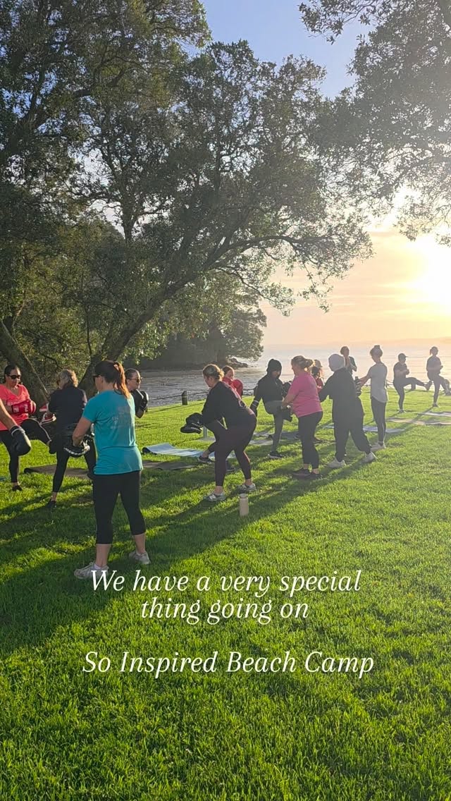 Once again an absolutely beautiful morning πβ¨οΈ
I can't explain how we get so lucky with our group
of ladies, the fun, laughter and safe light hearted vibe
is what keep everyone coming back year after year.
So grateful as we draw close to 19years as So Inspired Fitness
#soinspiredfitnessnz