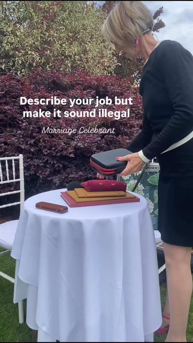 Turns out it’s completely legal when you’re a Marriage Celebrant.
If you are looking for a marriage celebrant for your Illawarra, South Coast or Southern Highlands personalised wedding, one who loves to write love stories and make your guests feel they belong, then we should probably talk.
Book a relaxed chat with me and share your wedding plans, we chat about what matters and how I work with you. It’s a lot of fun.
👉 Link in bio
Gabi 🐝💛
#illawarrawedding #southcoastwedding #southcoastcelebrant