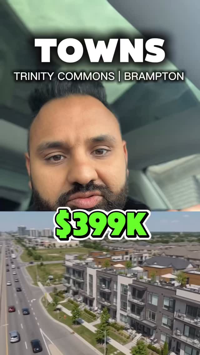 🚨 $399K in Brampton? Yes, you read that right.
With home prices where they are today, most buyers assume owning in Brampton is out of reach.
But this new release is changing that.
📍 Located near Trinity Common Mall with quick access to Highway 410.
🏡 Brand New Urban Towns
💰 Starting from just $399K
Let’s be clear:
These are Urban Towns, not freehold townhomes.
But if you’re a first-time buyer looking for the lowest entry point into the Brampton market, this is one of the most affordable opportunities currently available.
Why buyers are interested:
✔ Prime Brampton location
✔ Minutes to shopping, restaurants, and major highways
✔ Brand new construction
✔ Early access before public launch
✔ Ability to choose your preferred floorplan and location
One of the biggest advantages?
⏳ Extended closing timelines give buyers more time to prepare financially, save additional funds, and strengthen their mortgage position before taking possession.
The buyers who get in early usually have access to the best layouts and locations within the project.
If you’ve been waiting for an affordable way to enter the Brampton market, this may be your opportunity.
Comment “399K” or call me directly for floorplans, pricing, and priority access before the public launch.
⸻
Arshdeep Singh
Salesperson, Royal LePage Signature Realty
📞 416-857-7186
📧 info@arshpanesar.ca
⸻
#arshpanesar #tdotpreconca #bramptonrealestate #firsttimehomebuyer #newconstructionhomes
