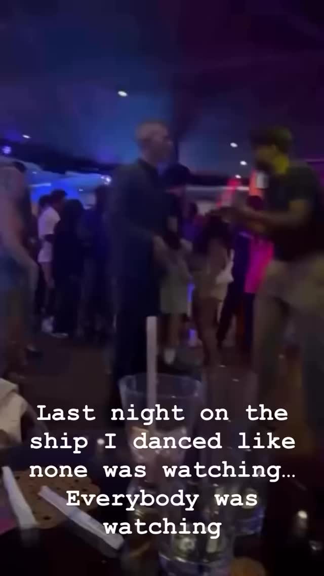 Wonder of the seas was an epic core memory!
Cant wait to see what’s the next adventure.
People watched me for 4 days and homeboy 6ft6 comes over grabs my drink and says dance white boy…
Well your wish is my command brother!
Great trip!
#onelove