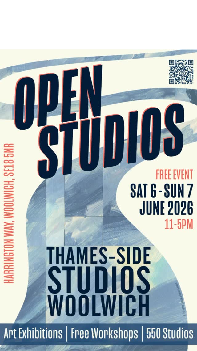 TODAY!!!!
I am really looking forward to
OPEN STUDIOS
at
Thames Side Studios
this coming weekend
6th & 7th June
11-5pm
with my free drop in workshop 6th June 2:30-4pm.
In the Lounge Unit 0
Thames Side Open Studios
6th-7th June 2026
I share a studio with Jane Pickersgill
and will be open both days 11-5pm
Unit 5 - 132
Thames Side Studios
Harrington Way
SE18 5NR
There will also be an exhibition of art works in the Main Gallery with work from
artists participating in Open Studios.
There are over 550 studios on site housing a large variety of creative disciplines.
Gallery Exhibition:
Opening Dates & Times
Saturday 6th, Sunday 7th June
11am-5pm
Thursday 11th, Friday 12th, Saturday 13th and Sunday 14th June
12-5pm.
I will be hosting a
Free Drop-In Workshop
TOMORROW!!!
Saturday 6th June
2:30 - 4pm
The Lounge
Unit 0
(Fabulous views of the River Thames including the Thames Barrier)
“Starry Night Oil Pastels Workshop”
with Andrea Coltman
Create your own vibrant version of Vincent van Gogh’s Starry Night using oil pastels. Discover how simple lines and shapes can create swirling colour and movement
on paper in this hands-on workshop.