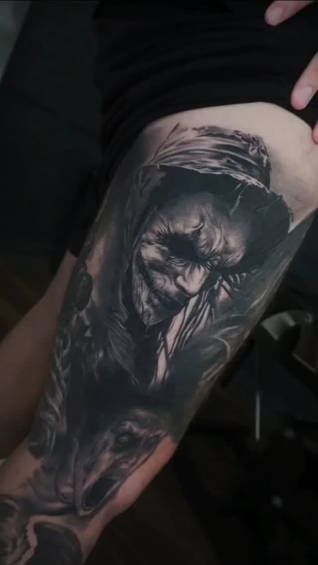 Looking for something horror related?
@marie.nik.tattoo has you covered.
Style - black and grey realism
Enquiries - info@lost-tower.co.uk
#horrortattoo #blackandgreyrealism #tattooartist #losttowertattoo #tattoofamily