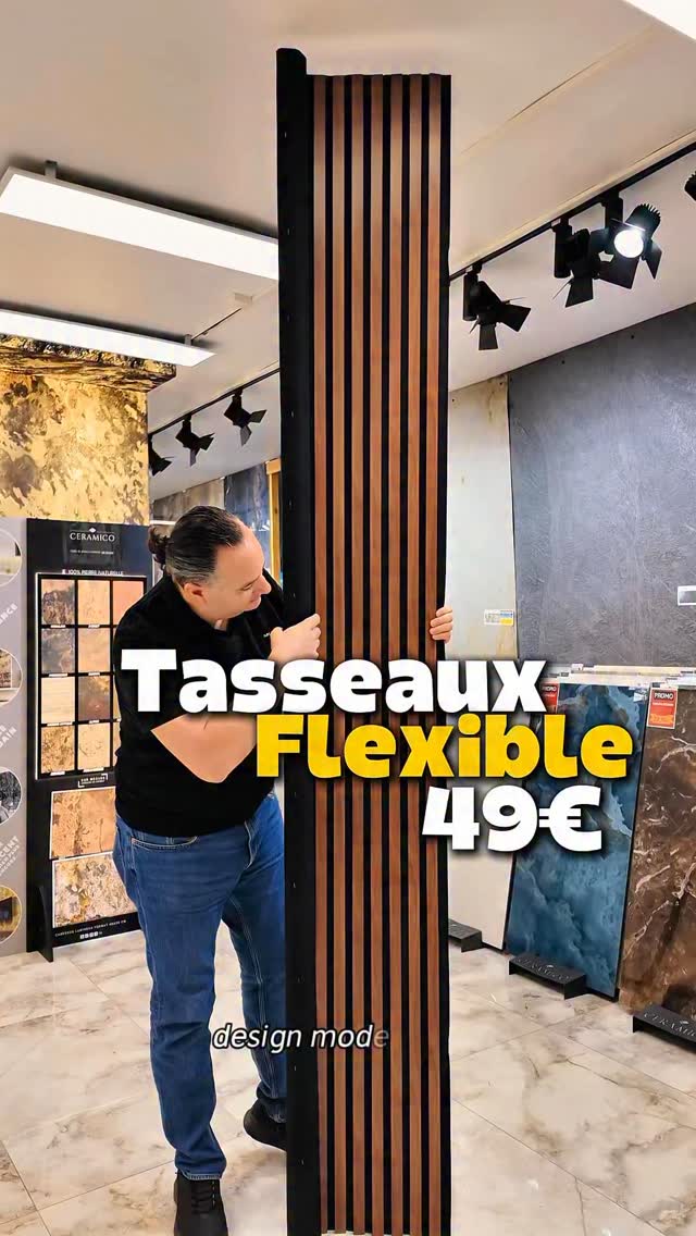 🔥 OFFRE SPÉCIALE 🔥
Panneau acoustique flexible
📏 Dimensions : 60 x 275 cm
💥 Seulement 49 € / pièce au lieu de 79 € / pièce !
✅ Design moderne et élégant
✅ Réduction efficace du bruit
✅ Installation facile
✅ Idéal pour maison, bureau et espaces commerciaux
⚡ Profitez de cette promotion exceptionnelle avant épuisement des stocks !
📩 Contactez-nous dès maintenant pour commander.
#PanneauAcoustique #DesignInterieur #TravauxMaison #DecorationMaison #PromoDuMoment 🚀
📍 NOS MAGASINS
Magasin 1 & Dépôt – Sarcelles
📌 31 Rue du Fer à Cheval, 95200 Sarcelles
📞 01 86 04 82 15
📧 info@ceramico.fr
Magasin 2 – Le Perreux-sur-Marne
📌 230 Avenue du Général de Gaulle, 94170 Le Perreux-sur-Marne
📞 01 86 04 60 52
📧 commercial@ceramico.fr
👉 Venez comparer, toucher et choisir directement en magasin
🕘 Horaires
Lundi – Samedi : 09h00–12h30 / 13h30–18h30
Dimanche : fermé
🌐 www.ceramico.fr