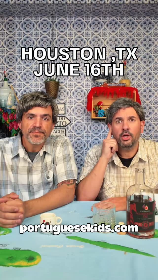 HOUSTON, WE HAVE A FESTA. 🇵🇹
We’re heading to Punch Line Houston on June 16th for a night of Portuguese chaos, big laughs, and unforgettable moments.
🎟️ Tickets available now at
PortugueseKids.com/events