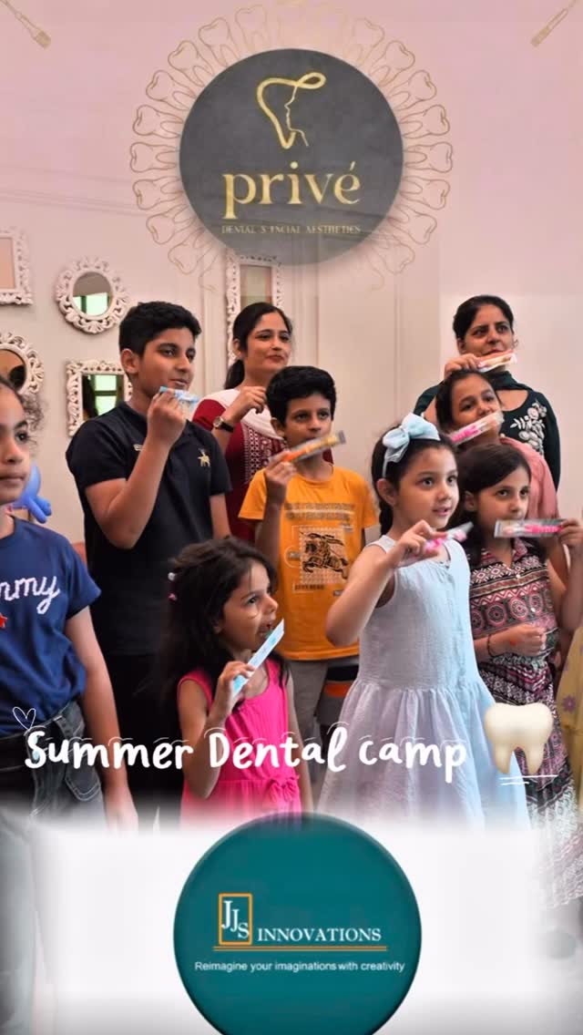 Summer Dental camp ⛺️🦷
@jjs_innovations @prive_aesthetics
Follow us for more fun videos 👀✨