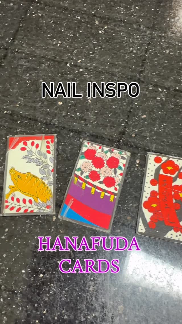 Have you ever played? 🎴 🎴 🎴
#hanafuda #hanafudacards
#hanafudanails #hawaiinails #konanails