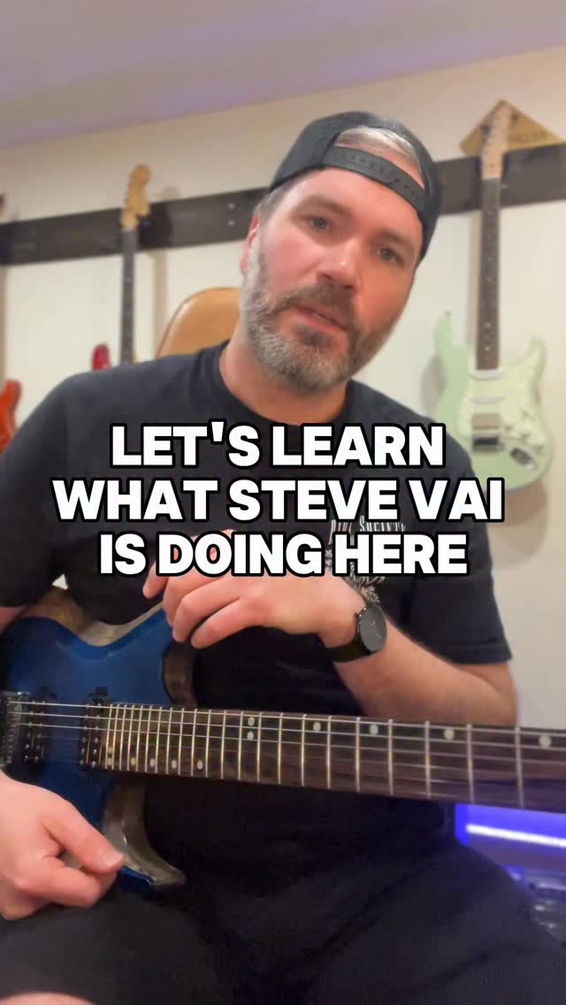I’ve been on a @stevevaihimself kick recently 🎸 Let’s learn more about what he’s playing in this iconic performance 🤘🏻
#guitar #music #guitarlessons #lesson