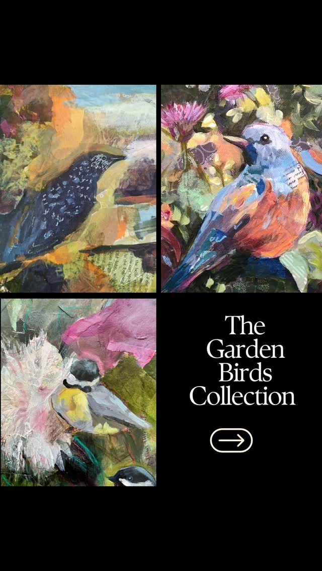 Invite birds into your home all year round with this collection of collage and acrylic bird paintings, lovingly celebrating nature in all it's forms.
Shop at paintingbeautifulplaces.com or customise your own bird artwork to suit you.
#birdart #birdinterior #custombirds #birdlovers #birdstagram
