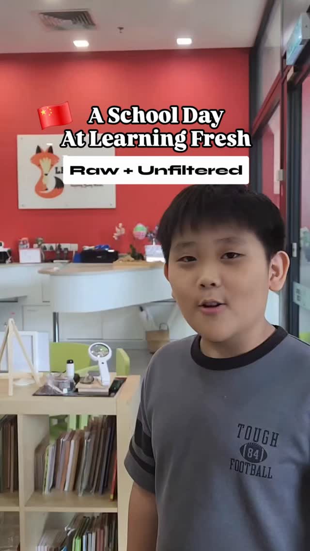 If Zun Cheng gets 100 likes, our Mother Fox, Miss Melissa Liew, will purchase a Chompsaw for everyone to enjoy at their makerspaces ✨️✨️😄
Find out what our students have to say about their typical school day at Learning Fresh 🦊
Covering accessible locations in Kuala Lumpur!
Arcoris Mont Kiara: @learningfresh.montkiara
Megan Avenue 2, KLCC: @learningfreshklcc
Damansara Heights: @learningfresh.damansaraheights
WhatsApp: +6012-232-5281 or DM for more info!