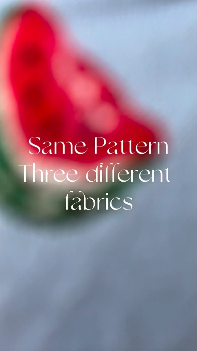 The watermelon dress looks great in so many different types of fabric. Which one is your favourite?
Right now you can get 10% this and all of my patterns on my website using code NEW10.