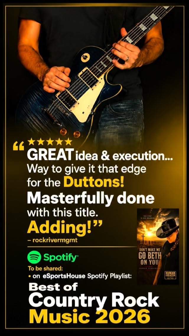 Well… Beth has officially started making her way around. 🤠🔥
Thank you for the playlist adds, kind reviews, shares, messages, and encouragement.
One of my favorite parts of releasing music is hearing how a song connects with people in completely different ways.
For an independent artist, every listen matters🤎
Thank you for being part of my journey.
#DontMakeMeGoBethOnYou #CountrySoul #IndependentCountry #CountryMusic #NewMusic