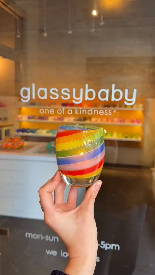 We šā¤ļø Love having @glassybaby made in our community! From their team: "Dancing queens, this oneās for you.
From vibrant rainbow hues to the warm glow of every flame, our āprideā glassybaby represents joy, self-expression, and the freedom to shine exactly as you are. Light a glassybaby with us to celebrate love, light, and living life in full color.
Each āprideā glassybaby gives back to our Pride Month giving partners, @rainbowrailroad, @trevorproject and @free_2_luv. Visit glassybaby online to read more on the incredible work our partners are doing for the LGBTQ+ communities, and cast your vote on which organizations receives up to a $5,000 donation. "
#glassybaby #pride #loveislove #rainbow #giftidea