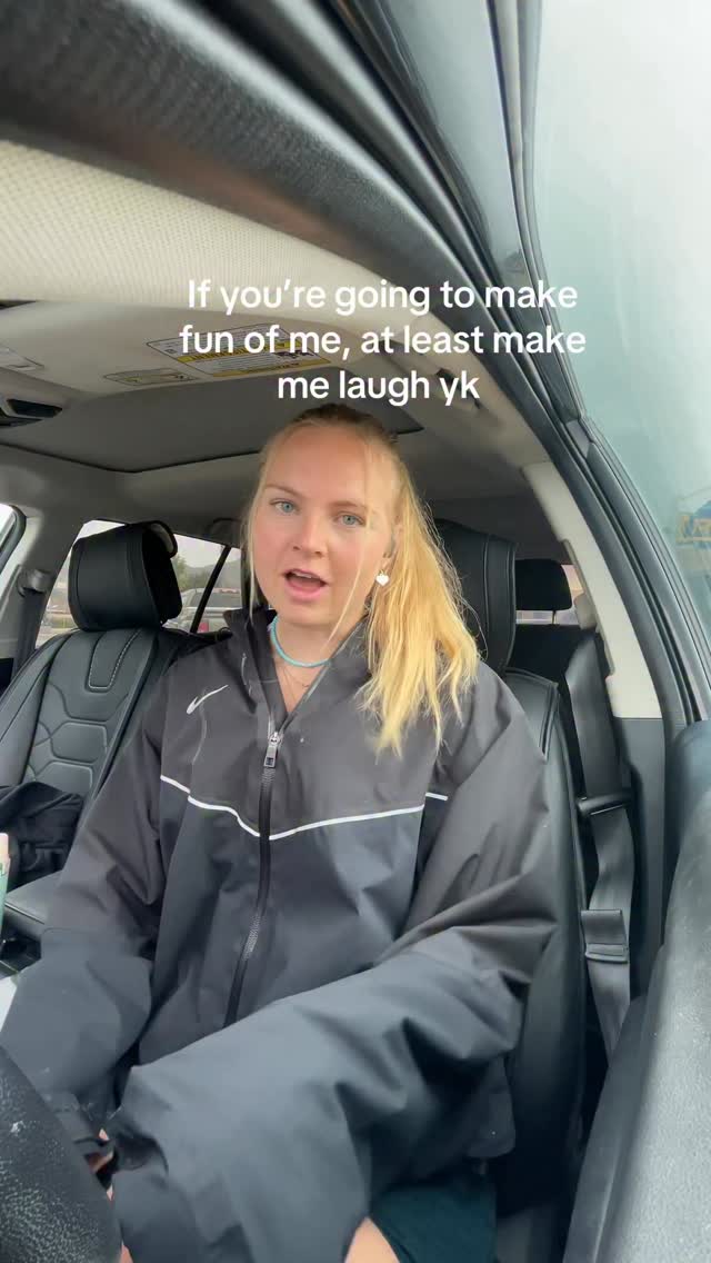 Like I want to laugh too