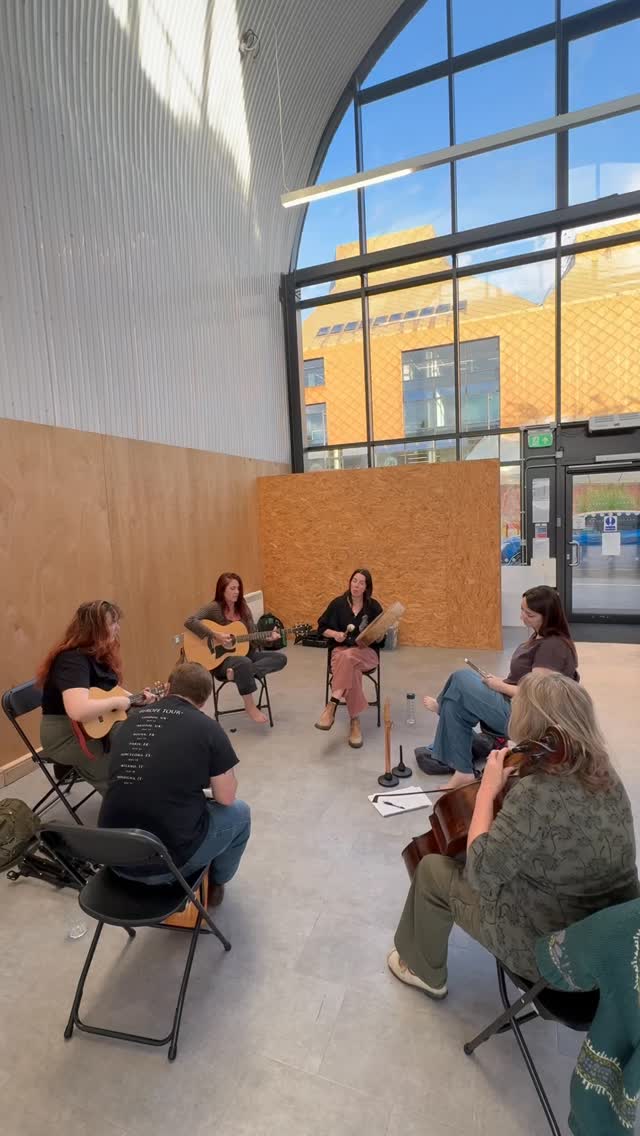 A clip from our musicians meet for AWENA this eve ✨
We had no sound system and missing a few people but still sounded great for this song by @hannahlawmusic
Funded by @tnlcommunityfund , this community music project is creating so much magic & wonder. Grateful for all the local musicians and vocalists taking part, weaving their medicine & unique vibrations.
Next month we will be recording the music parts of our songs with @kjm_studiosuk then bringing all the vocalists in to add harmonies.
Music provides us so much, it is our individual, collective & cultural expression. It is such a pleasure to be exploring with these folks.
Thank you 🙏
At the @scalaworcester
@hannahlawmusic @wildlove_yoga @lizdilnotjohnson Rachel & Jason
#community #communitymusic #tnlcommunityfund