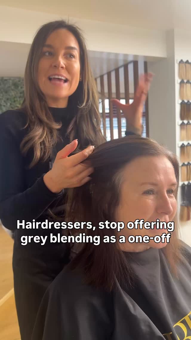 I’m Toni a grey blending specialist & educator and if you found my account this is your sign.
Grey blending is fast becoming one of the most sought after techniques in the industry…
My mentorship sold out .. but the doors to my FreedomBlend™️ the foundations opens next month… get on the waitlist by commenting ‘FOUNDATIONS’
Follow @hair_by_tonileigh for all things grey blending