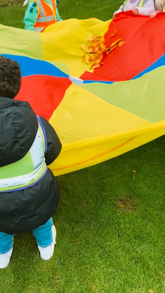 Parachute Play Outdoors โ๏ธ
The children engaged in parachute play outdoors, supporting movement, coordination, and interaction through group play.
These experiences encouraged communication, turn-taking, and confidence while developing physical skills through active exploration and shared play.
Outdoor group activities also support children to build positive relationships and engage with others in meaningful ways ๐ค
#ParachutePlayTime #eastlondonnursery