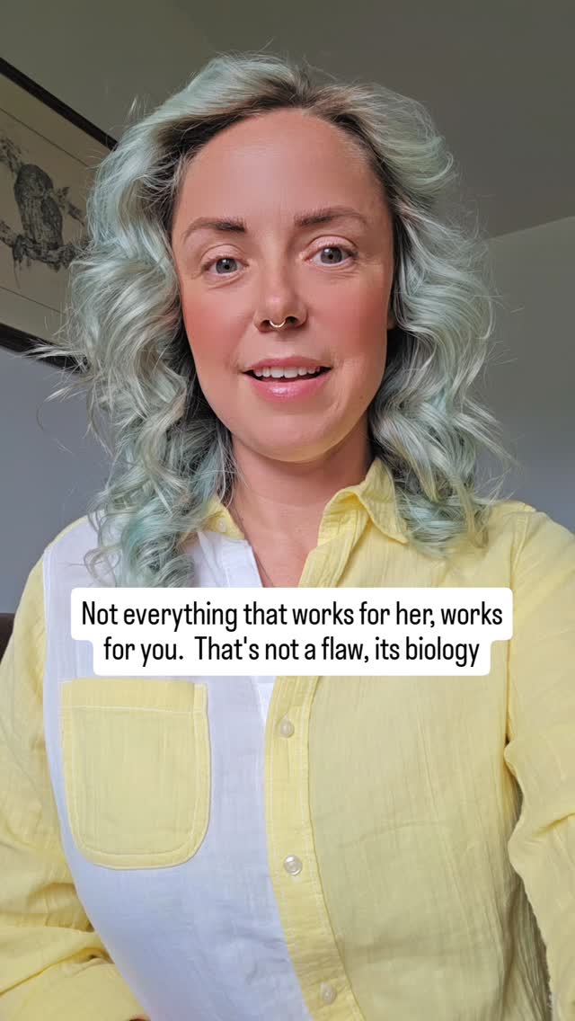 Not everything that works for her will work for you. That's not a flaw — that's biology.
This is why I don't give generic protocols. What I give you is a map of YOUR specific genetics — what's missing, what's reactive, where your system needs support.
Has a supplement or protocol ever made you feel worse instead of better? Tell me in the comments — you're not alone in this. Or DM me "map" if you're ready for something built specifically for your biology.
#supplements #epigenetics #methylation #histamine #functionalmedicine
