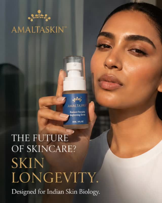THE NEW ERA OF SKINCARE
SKIN LONGEVITY.
The goal is no longer to fight ageing.
The goal is to build skin that remains resilient, radiant and healthy for years to come.
At Amaltaskin™, we believe longevity begins with supporting the skin barrier, defending against oxidative stress and understanding the unique needs of Indian skin.
Healthy skin.
Lasting radiance.
Designed for Indian Skin Biology.#Amaltaskin
#IndianSkin
#SkinLongevity
#HealthySkin
#radiantskin