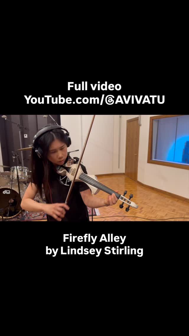 Firefly Alley by @lindseystirling
Recorded @crisprecording
Full Video
https://youtu.be/6ZY_Cq7x90w?si=xT0j3N9MNGmO6Sp1
#fireflyalley #lindseystirling #northwestarkansas #violinist #musician