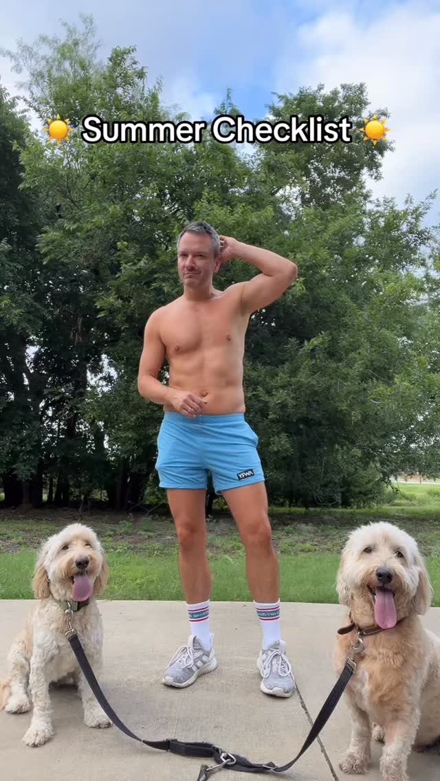 ready or not, it’s time for summer vacation
#summerchecklist #summertime #fitover40 #dadbodsquad