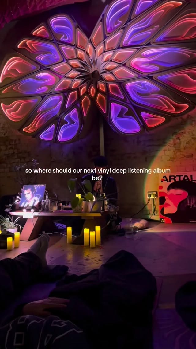 weâd love to know where our community would like to see us host next - letâs keep re imagining how we listen to music together.
#vinyl #deeplistening #london #music #whattodo