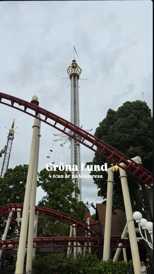 En underbar dag på Gröna Lund med mycket skratt, gemenskap och karusellturer. Många fina stunder och härliga minnen tillsammans. 🎢✨❤️